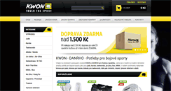 Desktop Screenshot of kwon-danrho.cz